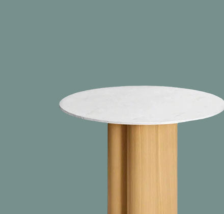 Latest round dining wooden table