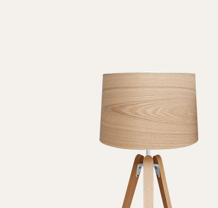 Handcrafted table top lamp